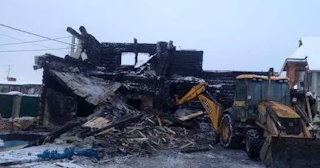 Демонтаж сгоревших зданий в Надыме | Сварной-Ндм - снос после пожара от 1026 рублей